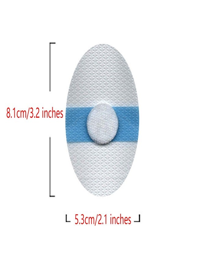 BYERUITE 40PCS Silicon Baby Ear Covers with Cotton Ball, 3.2 * 2.1 Inches Waterproof Shower Cap Ear Protection for Kids, Ear Stickers for Bath Swimming (Cotton ellipse) - Image 2